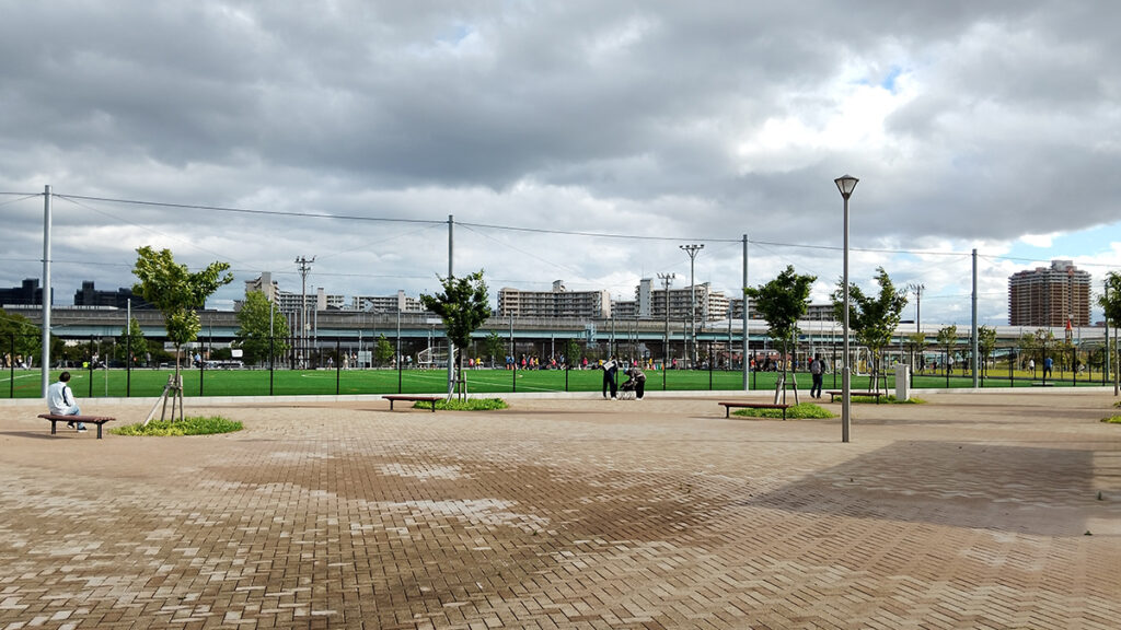 西宮浜総合公園　人工芝1